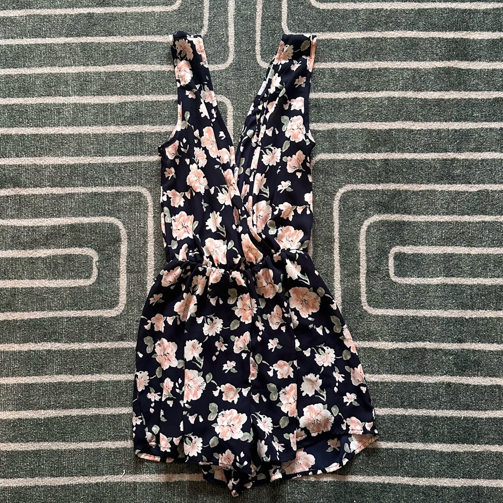 Sienna Sky Floral Romper
